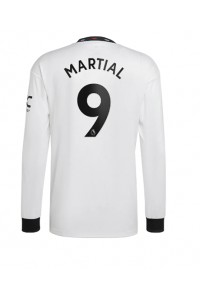 Fotbalové Dres Manchester United Anthony Martial #9 Venkovní Oblečení 2022-23 Dlouhý Rukáv